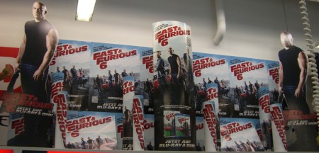 "Universal Pictures" Fast & Furious 6 (Poster Deko 26 Filialen Österreichweit)